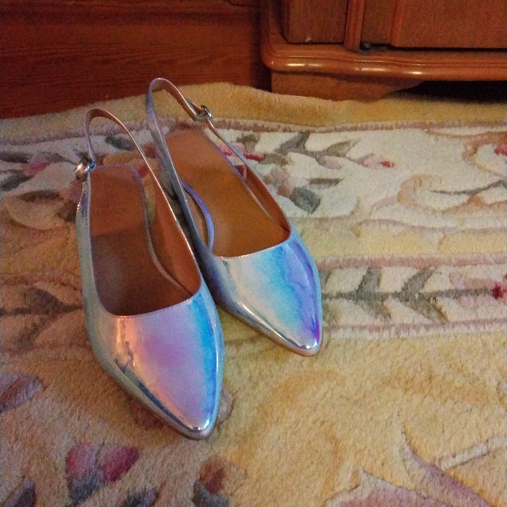 J Crew iridescent pumps sz 7.5